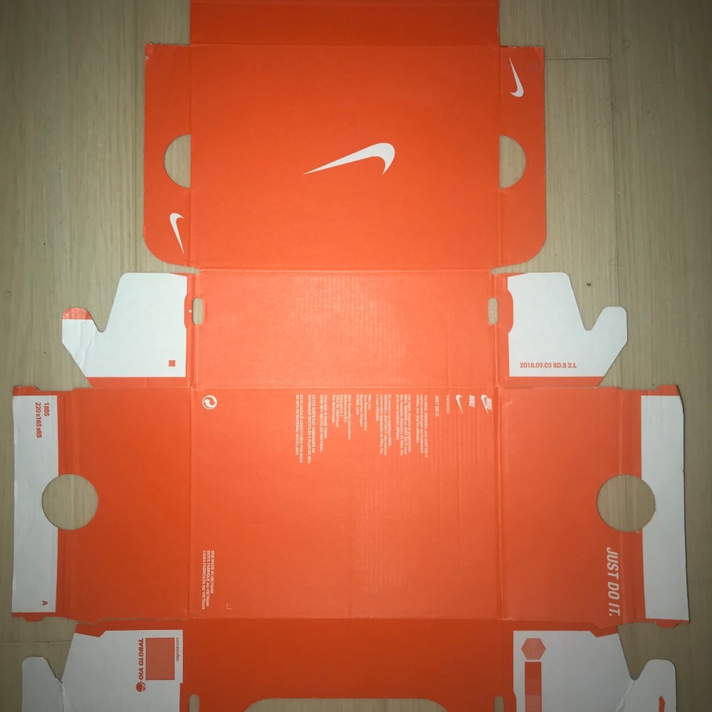 COPY - Nike Just Do It Empty Shoebox